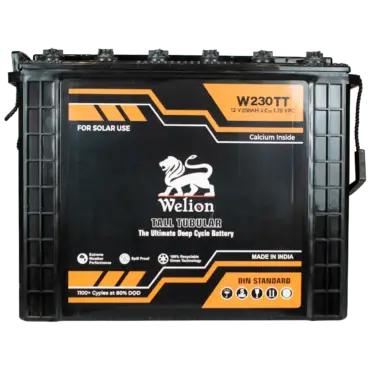 Tublar Battery 12V - 230Ah