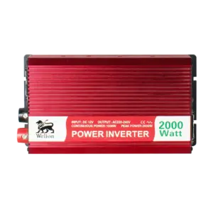 New Red Inverter 2000 Watt